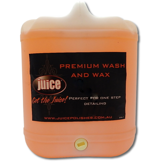 Image of a container of Juice wash and wax 20 litre