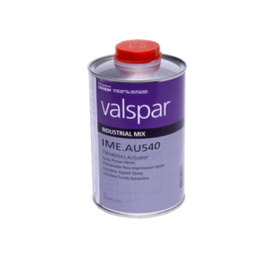 image of valspar industrial AU540 poly urethane direct to metal activator