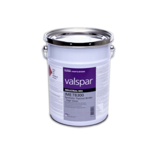 image of valspar industrial TB300 synthetic topcoat in 20ltr container